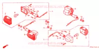 CLIGNOTANT (2) pour Honda CB 500 de 1997