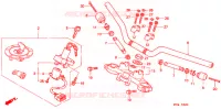 GUIDON   TE DE FOURCHE (1) pour Honda CB 500 de 1997
