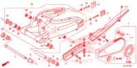 BRAS OSCILLANT pour Honda CBR 600 RR ABS de 2016