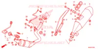 SILENCIEUX D'ECHAPPEMENT pour Honda NC 750 INTEGRA S de 2016
