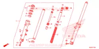 FOURCHE pour Honda NC 750 INTEGRA de 2016