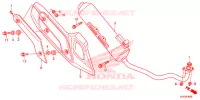 SILENCIEUX D'ECHAPPEMENT pour Honda SH 125 ABS D TOP BOX de 2016