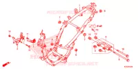 CADRE pour Honda SH 125 ABS D SPECIAL 3ED de 2016