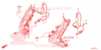 CLIGNOTANT AVANT pour Honda SH 125 ABS D SPECIAL 3ED de 2016