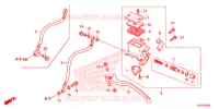 MAITRE CYLINDRE DE FREIN ARRIERE pour Honda SH 125 ABS D SPECIAL 3ED de 2016
