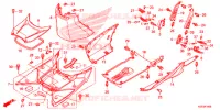 MARCHE PIEDS pour Honda SH 125 ABS D SPECIAL 3ED de 2016
