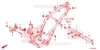 CADRE pour Honda SH 125 ABS D STANDARD de 2016