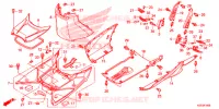 MARCHE PIEDS pour Honda SH 125 ABS D STANDARD de 2016