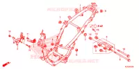 CADRE pour Honda SH 125 ABS SPECIAL 5ED de 2016