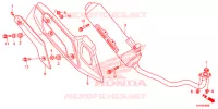 SILENCIEUX D'ECHAPPEMENT pour Honda SH 125 ABS SPECIAL 5ED de 2016