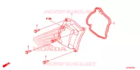COUVRE CULASSE pour Honda SH 125 ABS de 2016