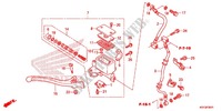 MAITRE CYLINDRE DE FREIN AVANT (ABS) pour Honda SH 125 ABS de 2020