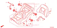 SELLE pour Honda GL 1800 GOLD WING ABS NAVI AIRBAG de 2016