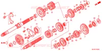 BOITE DE VITESSES pour Honda GL 1800 GOLD WING BASE de 2016