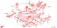 CADRE pour Honda GL 1800 GOLD WING ABS AIRBAG de 2016