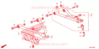 TRIANGLES AVANT pour Honda FOURTRAX 420 RANCHER 4X4 ES RED de 2016
