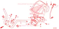 GUIDON pour Honda FOURTRAX 420 RANCHER 4X4 ES de 2016