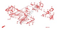 PROTEGE JAMBES (FJS400D9/FJS400A) pour Honda SILVER WING 400 ABS de 2012