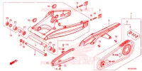 BRAS OSCILLANT pour Honda CBR 650 F ABS de 2015