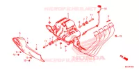 SILENCIEUX D'ECHAPPEMENT pour Honda CBR 650 F ABS de 2015