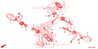 CLIGNOTANT pour Honda CB 500 F ABS de 2014