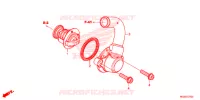 THERMOSTAT pour Honda CB 500 F ABS BLACK, RED de 2014