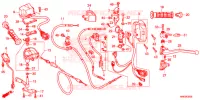 COMMODO   LEVIER   CABLE pour Honda FOURTRAX 500 FOREMAN RUBICON DCT de 2016