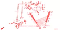 ARBRE A CAMES   SOUPAPE pour Honda FOURTRAX 500 FOREMAN RUBICON DCT EPS de 2016