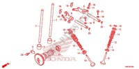 ARBRE A CAMES   SOUPAPE pour Honda FOURTRAX 500 FOREMAN RUBICON RED de 2016