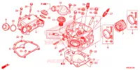 CULASSE pour Honda FOURTRAX 500 FOREMAN RUBICON RED de 2016