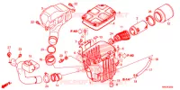 FILTRE A AIR pour Honda FOURTRAX 500 FOREMAN RUBICON RED de 2016