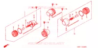 CLIGNOTANT pour Honda MONKEY 50 de 1995
