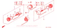 CLIGNOTANT pour Honda MONKEY 50 TYPE 1 de 1979
