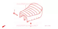SELLE pour Honda GORILLA 50 de 2000