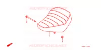 SELLE pour Honda MONKEY 50 MILLENIUM de 2000