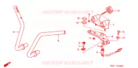 GUIDON   TE DE FOURCHE pour Honda MONKEY 50 PURPLE de 2000