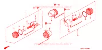 CLIGNOTANT pour Honda MONKEY 50 de 2000