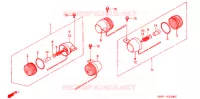CLIGNOTANT pour Honda MONKEY 50 SP CB750K0 de 2003