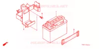 BATTERIE pour Honda MONKEY 50 de 2003