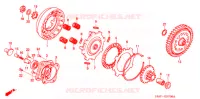 EMBRAYAGE pour Honda MONKEY 50 de 2003