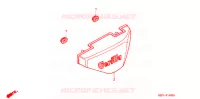 COUVERCLES LATERAUX pour Honda GORILLA 50 de 2004
