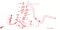 GUIDON   TE DE FOURCHE pour Honda GORILLA 50 de 2004