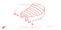 SELLE pour Honda GORILLA 50 de 2004