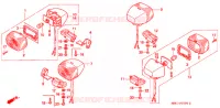 CLIGNOTANT pour Honda XL 250 DEGREE de 1991