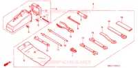 OUTILS   BOITE A OUTILS pour Honda XL 250 DEGREE de 1991