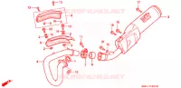 SILENCIEUX D'ECHAPPEMENT pour Honda XL 250 DEGREE de 1991
