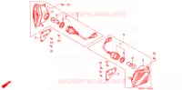 CLIGNOTANT pour Honda FUSION 250 de 1992