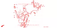 GUIDON   TE DE FOURCHE pour Honda FUSION 250 de 1992