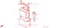 BATTERIE pour Honda CUB EZ 90 de 1992