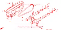 BRAS OSCILLANT pour Honda CUB EZ 90 de 1992